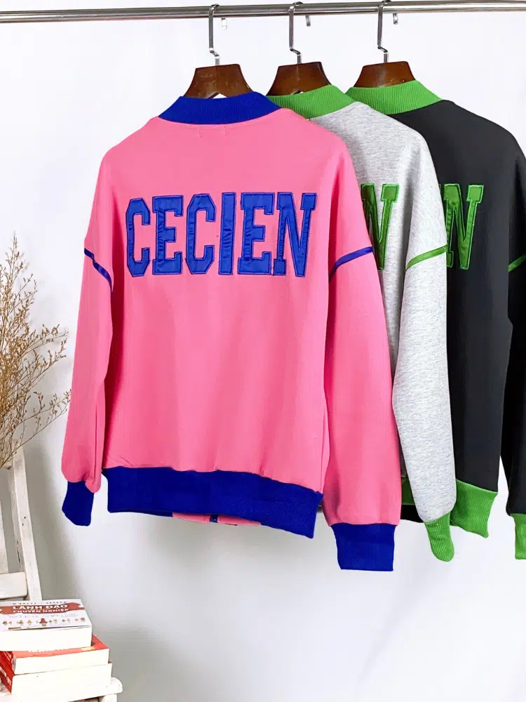 Áo khoác Bomber cho bé, vải cotton mềm mại,thêu chữ sang trọng, phong cách cá tính size từ 5-15 tuổi - BST Xuân Hè 2024 | JJ Kids Fashion - Ảnh 9