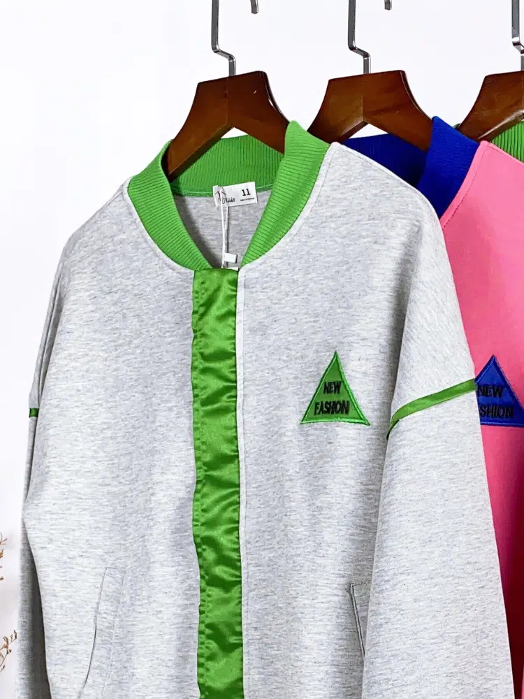 Áo khoác Bomber cho bé, vải cotton mềm mại,thêu chữ sang trọng, phong cách cá tính size từ 5-15 tuổi - BST Xuân Hè 2024 | JJ Kids Fashion - Ảnh 8
