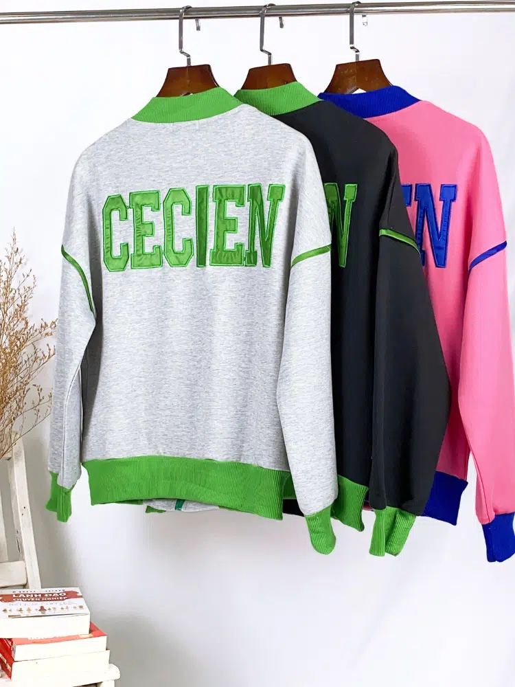 Áo khoác Bomber cho bé, vải cotton mềm mại,thêu chữ sang trọng, phong cách cá tính size từ 5-15 tuổi - BST Xuân Hè 2024 | JJ Kids Fashion - Ảnh 7