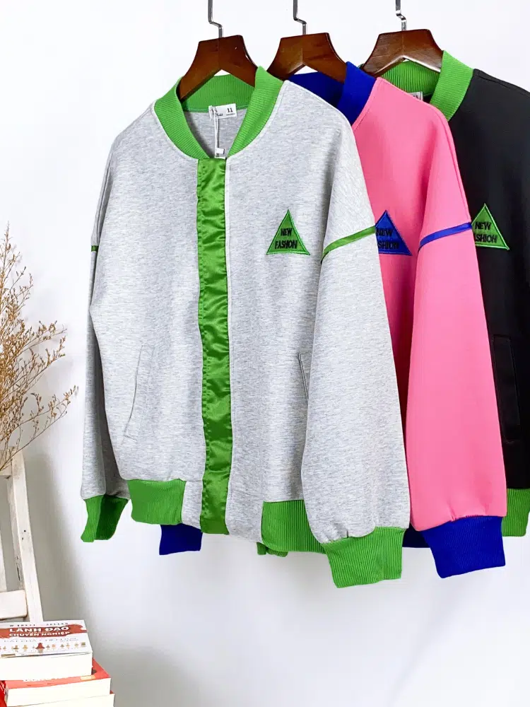 Áo khoác Bomber cho bé, vải cotton mềm mại,thêu chữ sang trọng, phong cách cá tính size từ 5-15 tuổi - BST Xuân Hè 2024 | JJ Kids Fashion - Ảnh 11