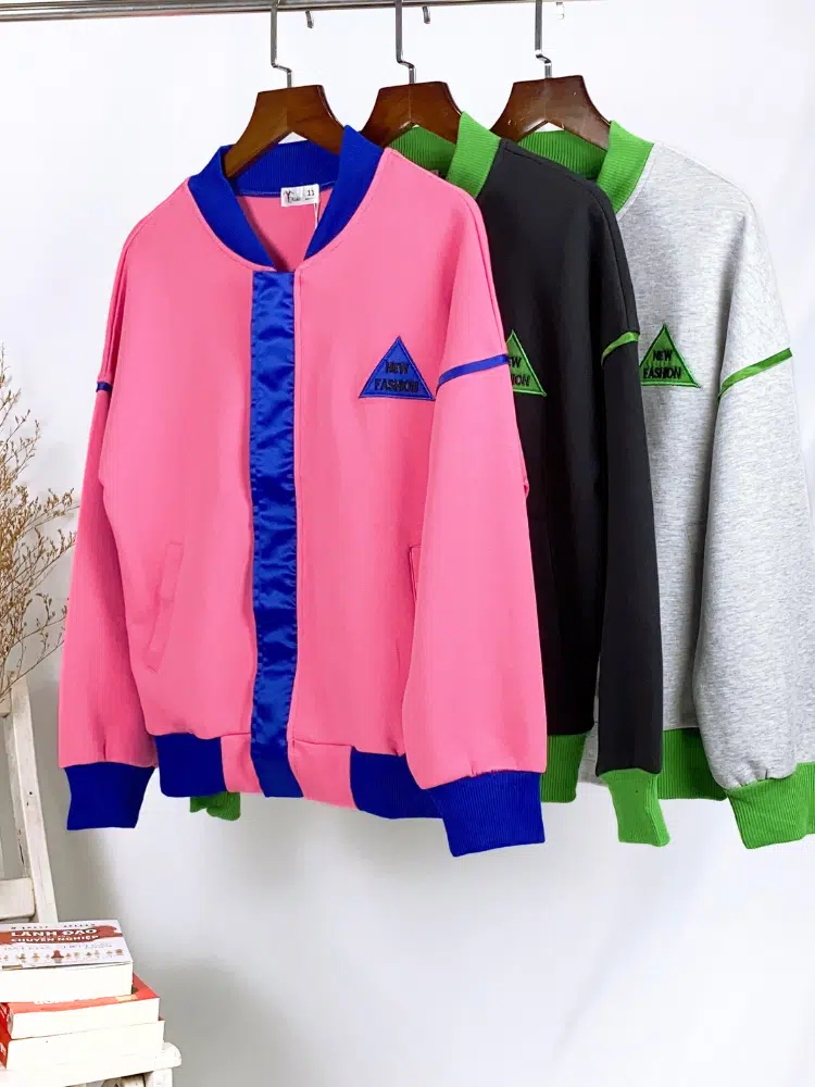 Áo khoác Bomber cho bé, vải cotton mềm mại,thêu chữ sang trọng, phong cách cá tính size từ 5-15 tuổi - BST Xuân Hè 2024 | JJ Kids Fashion - Ảnh 10