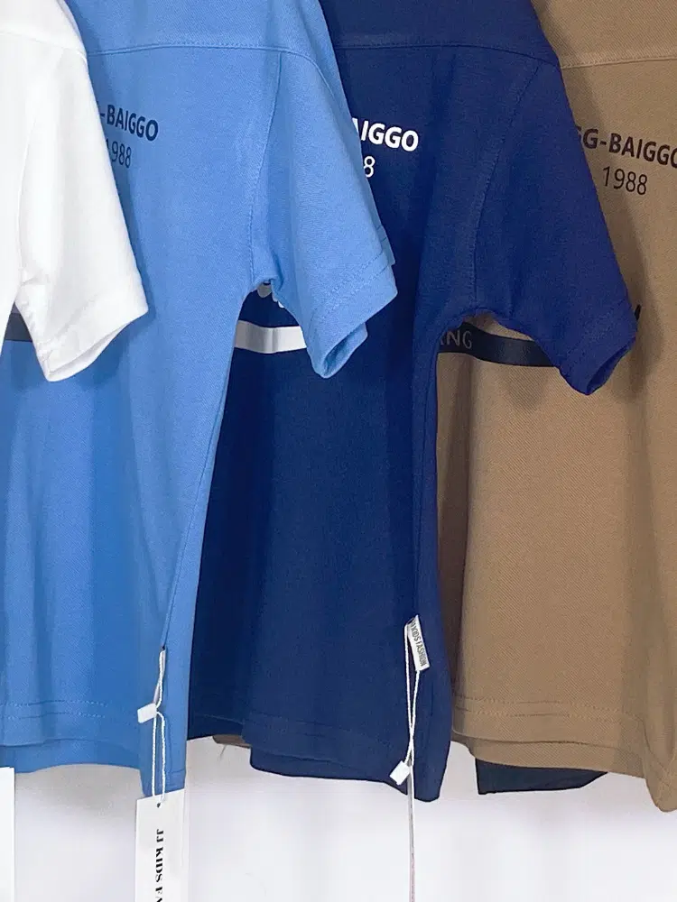 Áo thun Polo cho bé trai, vải Cotton cá sấu in hình chữ Saturdat size từ 5-15 tuổi - BST Xuân Hè 2024 | JJ Kids Fashion - Ảnh 6