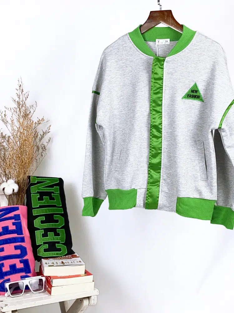 Áo khoác Bomber cho bé, vải cotton mềm mại,thêu chữ sang trọng, phong cách cá tính size từ 5-15 tuổi - BST Xuân Hè 2024 | JJ Kids Fashion - Ảnh 15