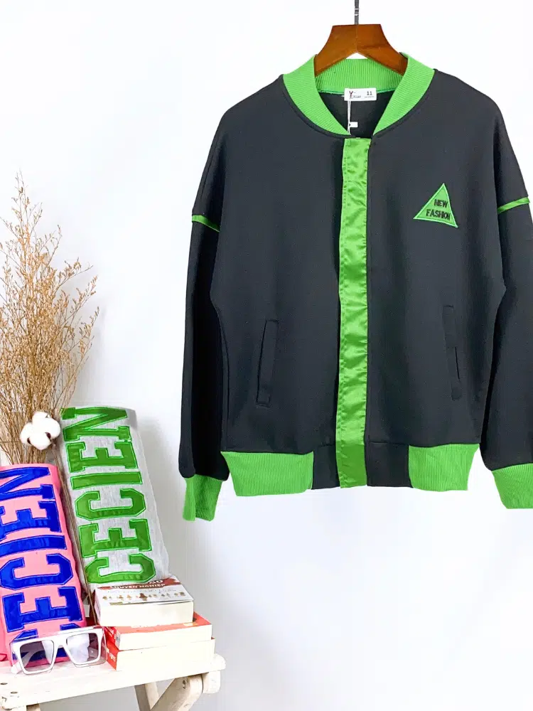 Áo khoác Bomber cho bé, vải cotton mềm mại,thêu chữ sang trọng, phong cách cá tính size từ 5-15 tuổi - BST Xuân Hè 2024 | JJ Kids Fashion - Ảnh 13
