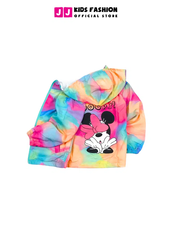 Áo khoác bé gái thời trang, áo khoác dù size từ  2– 9 tuổi –  BST Xuân Hè 2024 | JJ Kids Fashion - Ảnh 3