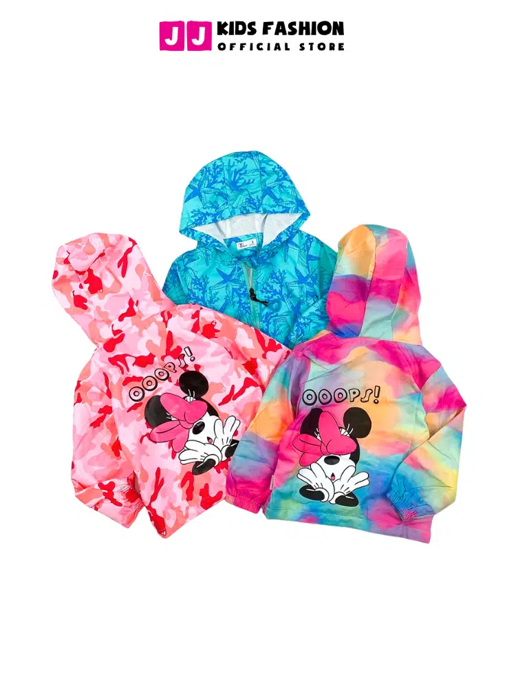 Áo khoác bé gái thời trang, áo khoác dù size từ  2– 9 tuổi –  BST Xuân Hè 2024 | JJ Kids Fashion - Ảnh 7