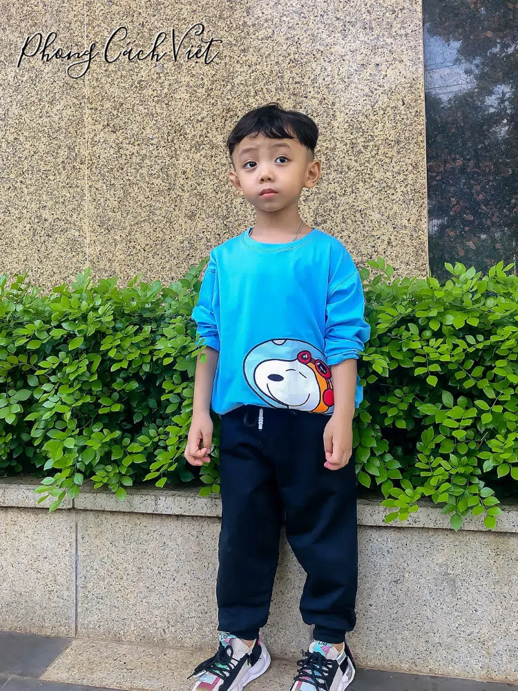 Áo thun bé trai thời trang, áo thun tay dài từ 2 - 15 tuổi –  BST Xuân Hè 2024 | JJ Kids Fashion - Ảnh 22