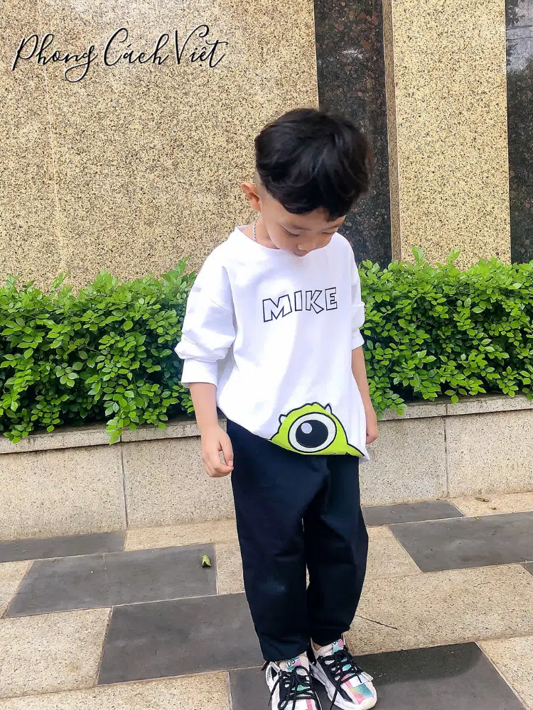 Áo thun bé trai thời trang, áo thun tay dài từ 2 - 15 tuổi –  BST Xuân Hè 2024 | JJ Kids Fashion - Ảnh 21