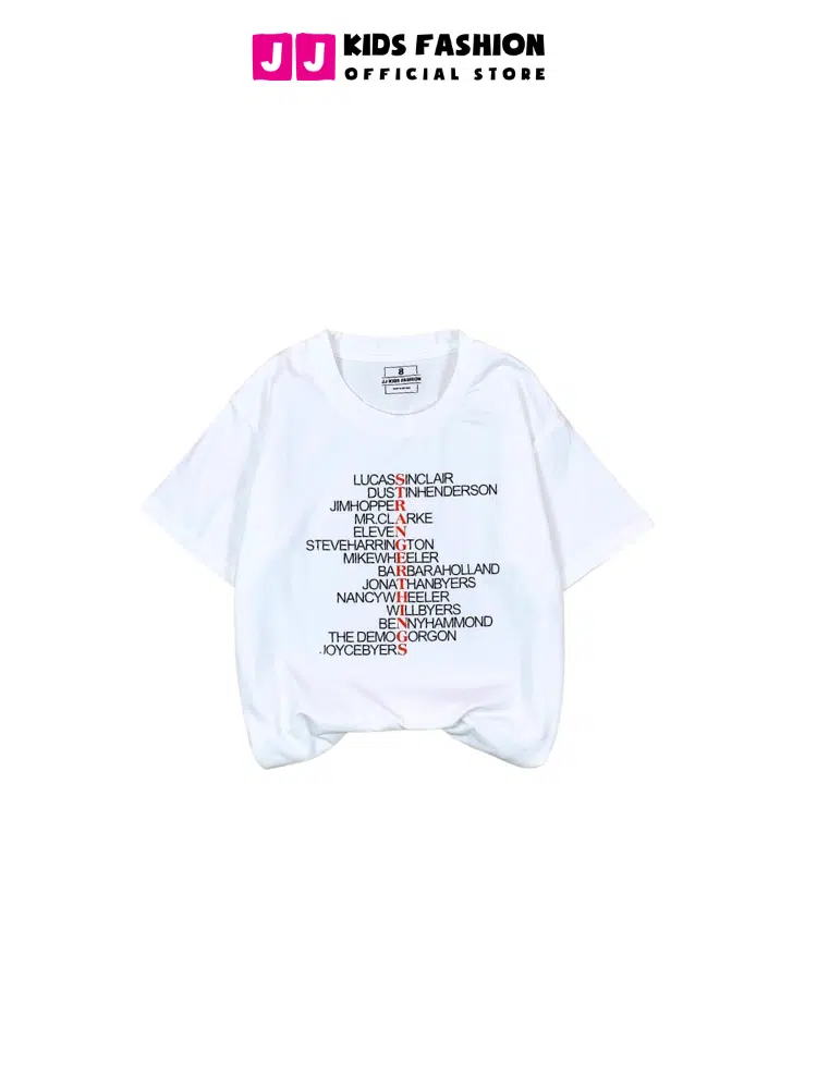 Áo thun bé trai thời trang, áo thun ngắn tay nhiều màu từ 2 - 15 tuổi –  BST Xuân Hè 2024 | JJ Kids Fashion - Ảnh 3