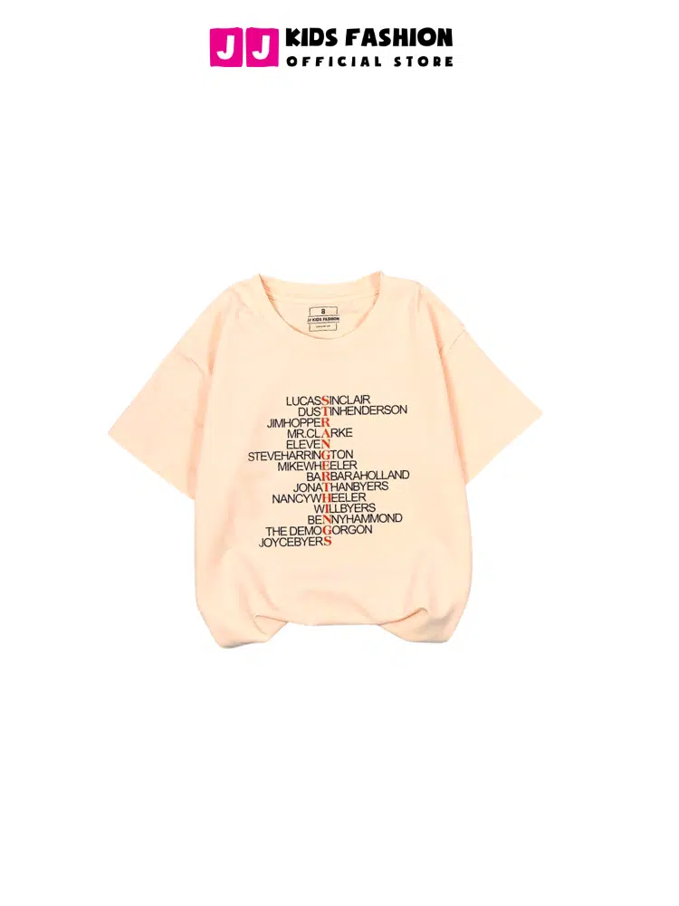 Áo thun bé trai thời trang, áo thun ngắn tay nhiều màu từ 2 - 15 tuổi –  BST Xuân Hè 2024 | JJ Kids Fashion - Ảnh 4