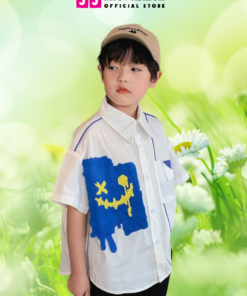 Áo sơmi bé trai thời trang, áo sơmi ngắn tay kiểu Hàn Quốc từ 2 - 15 tuổi –  BST Xuân Hè 2024 | JJ Kids Fashion