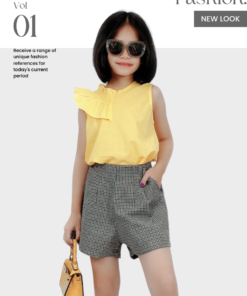 Áo bé gái thời trang, áo bé gái kiểu cọc tay từ 2 - 8 tuổi –  BST Xuân Hè 2024 | JJ Kids Fashion