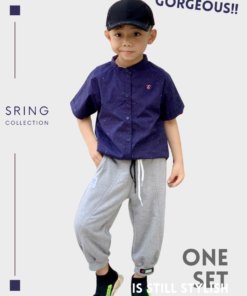 Áo sơmi bé trai thời trang, áo sơmi họa tiết ngắn tay từ 2 - 8 tuổi –  BST Xuân Hè 2024 | JJ Kids Fashion
