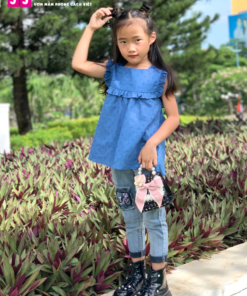Áo bé gái thời trang, áo bé gái cọc tay từ 2 - 8 tuổi –  BST Xuân Hè 2024 | JJ Kids Fashion