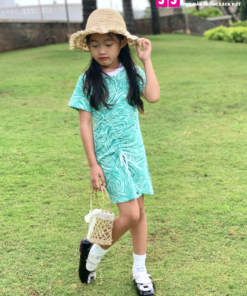Váy bé gái thời trang, váy họa tiết nhiều màu bé gái từ 2 - 8 tuổi –  BST Xuân Hè 2024 | JJ Kids Fashion