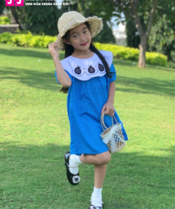 Váy bé gái thời trang, váy họa tiết bọ nhỏ đáng yêu bé gái từ 2 - 8 tuổi –  BST Xuân Hè 2024 | JJ Kids Fashion