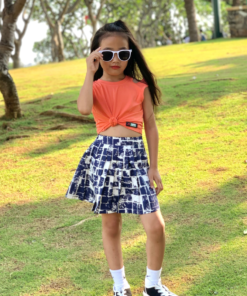 Chân váy bé gái thời trang, chân váy phong cách cho bé gái 8-14 tuổi - BST Xuân Hè 2024 | JJ Kids Fashion