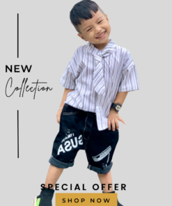 Quần bé trai thời trang, quần phong cách cho bé trai 2-8 tuổi - BST Xuân Hè 2024 | JJ Kids Fashion