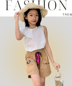 Quần bé gái thời trang, quần ngắn đẹp phong cách cho bé gái 2-14 tuổi - BST Xuân Hè 2024 | JJ Kids Fashion
