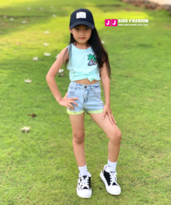 Quần bé gái thời trang, quần ngắn đẹp phong cách cho bé gái 2-8 tuổi - BST Xuân Hè 2024 | JJ Kids Fashion